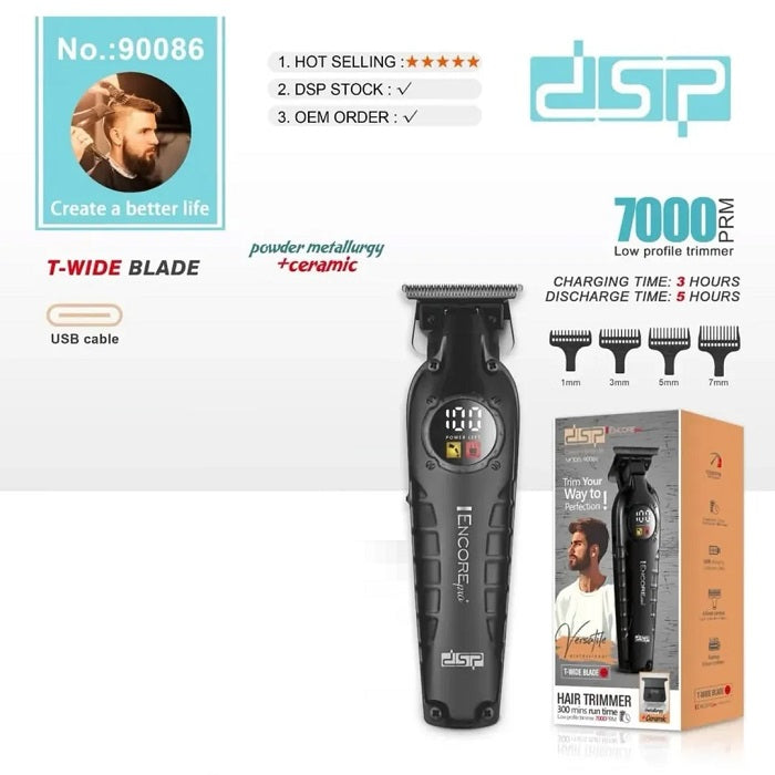 Κουρευτική μηχανή - 90086 - DSP - 617925 - Black