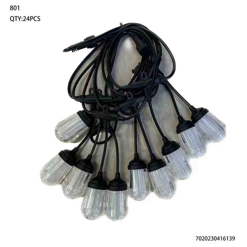 Γιρλάντα φωτισμού με 10 λάμπες LED - 220V - 801 - 416139 ΦΩΤΙΣΜΟΣ & ΕΝΕΡΓΕΙΑ>Είδη φωτισμού & αναλώσιμα>Λάμπες LED