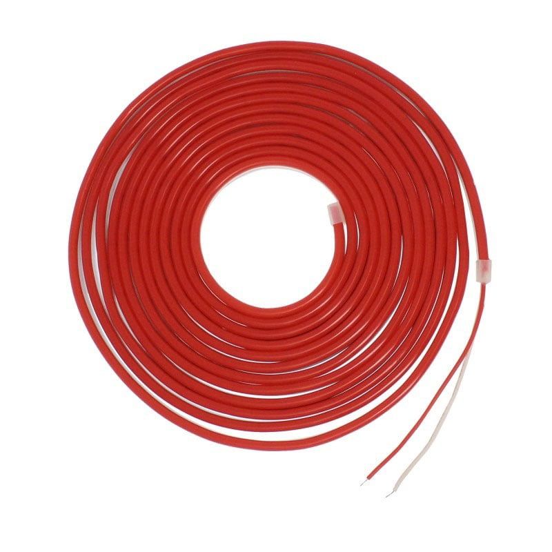 LED εύκαμπτη φωτιζόμενη ταινία Neon κόκκινο 5m - Flexible strip light - Angel shopping