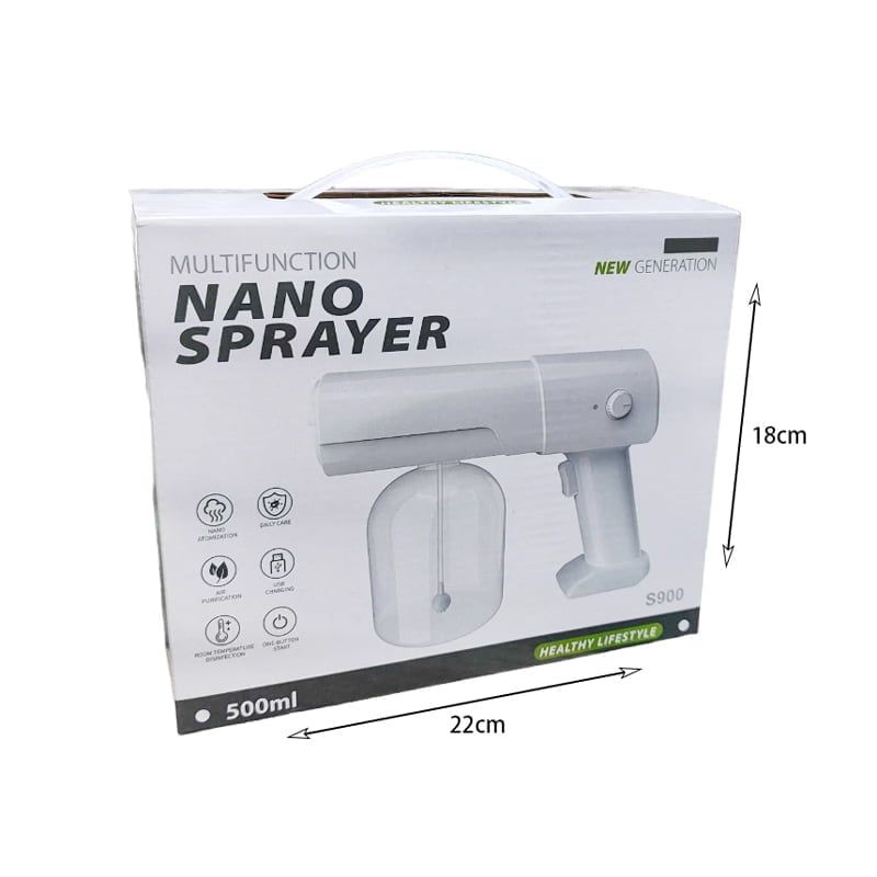 Νάνο-Ψεκαστήρας υδρονέφωσης 500ml - Νανο ψεκασμός απολύμανση όπλο - Nano sprayer S900
