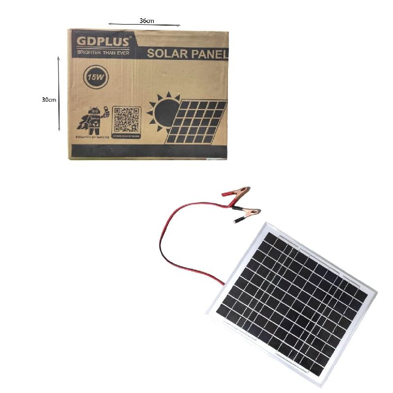 GDPlus Ηλιακό φωτοβολταϊκό πάνελ 15W – Solar panel