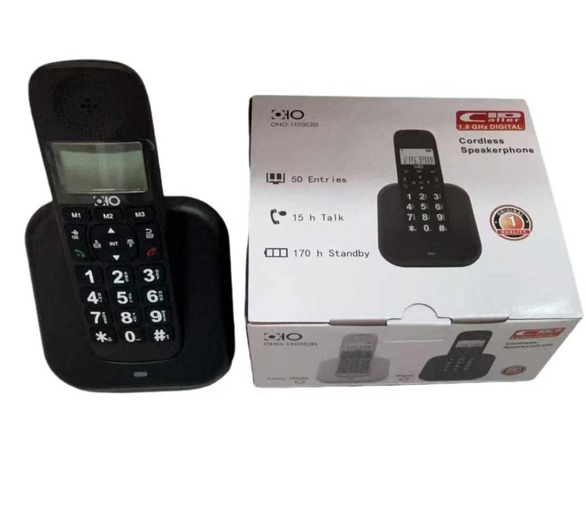 Ασύρματο τηλέφωνο - OHO-1103 - 300801 - Black