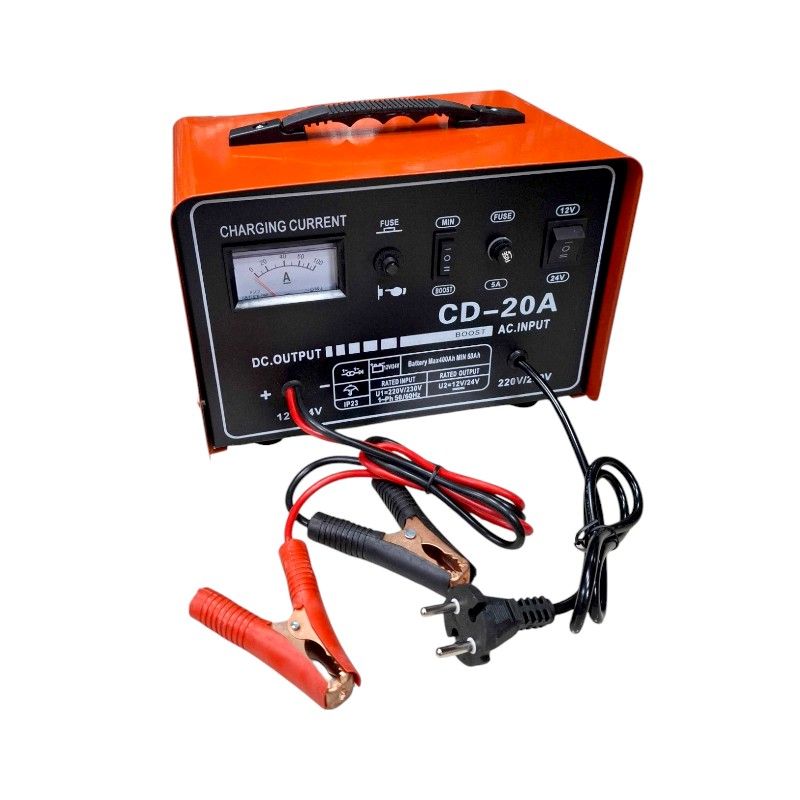 Φορτιστής μπαταρίας και ελεγκτής τάσης - 12-24V - CD263525-1 - 50A - 635253 AUTO-MOTO-BIKE>Είδη αυτοκινήτου>Εκκινητές μπαταρίας & inverters