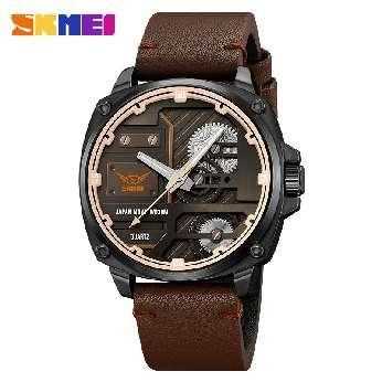 Αναλογικό ρολόι χειρός - Skmei - 2289 - Dark Brown ΡΟΛΟΓΙΑ>Ρολόγια χειρός>Αναλογικά ρολόγια χειρός