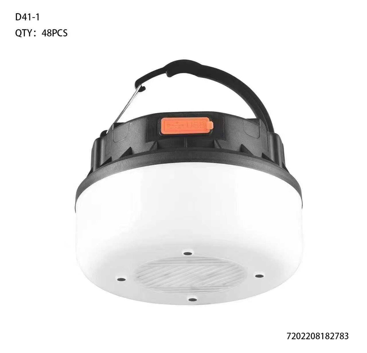 Επαναφορτιζόμενη λάμπα-φαναράκι LED - D41-1 - 182783