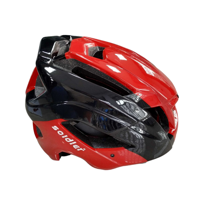 Κράνος ποδηλάτου - S46-33 - 652817 - Red/Black AUTO-MOTO-BIKE>Είδη ποδηλάτου & μηχανής>Αξεσουάρ moto & ποδηλάτου