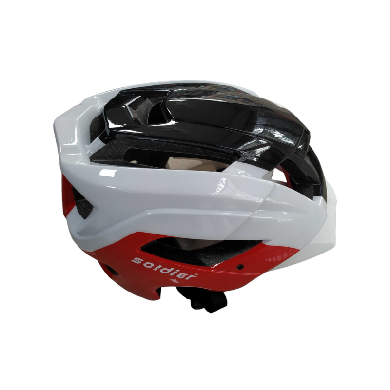 Κράνος ποδηλάτου - S46-33 - 652817 - Red/White AUTO-MOTO-BIKE>Είδη ποδηλάτου & μηχανής>Αξεσουάρ moto & ποδηλάτου