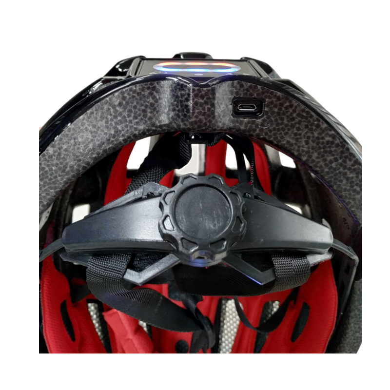 Κράνος ποδηλάτου με προβολέα LED - S546-45:USB - 652879 AUTO-MOTO-BIKE>Είδη ποδηλάτου & μηχανής>Αξεσουάρ moto & ποδηλάτου