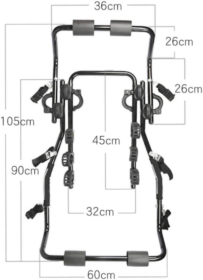 Σχάρα αυτοκινήτου για 3 ποδήλατα - SJ-541 - 653074 AUTO-MOTO-BIKE>Είδη ποδηλάτου & μηχανής>Αξεσουάρ moto & ποδηλάτου