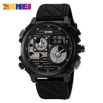 Ψηφιακό/αναλογικό ρολόι χειρός - Skmei - 2202 - Black ΡΟΛΟΓΙΑ>Ρολόγια χειρός>Ψηφιακά ρολόγια χειρός
