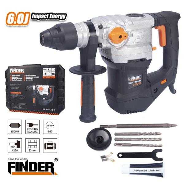 Ηλεκτρικό κρουστικό δράπανο - 1500W - Finder - 197207 ΕΡΓΑΛΕΙΑ & ΕΠΑΓΓΕΛΜΑΤΙΚΟΣ ΕΞΟΠΛΙΣΜΟΣ>Εργαλεία>Ηλεκτρικά Εργαλεία Finder©