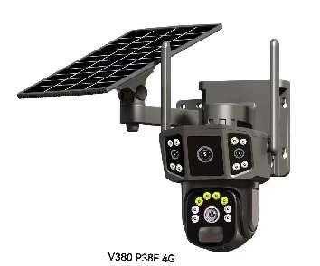 Ηλιακή κάμερα ασφαλείας IP - Dual - Solar Security Camera - V380-P38F-4G - 300075
