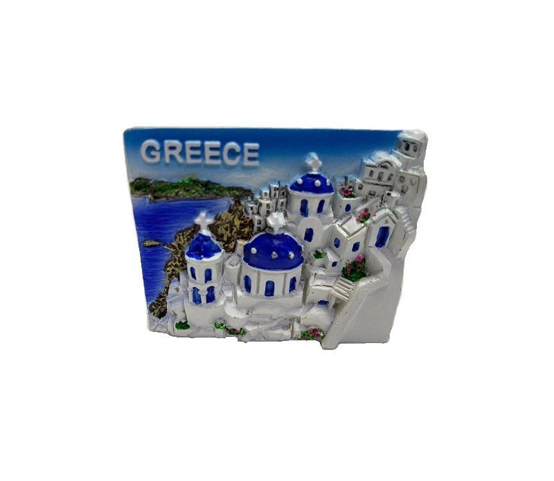 Tουριστικό μαγνητάκι Souvenir - Σετ 12pcs - Resin Magnet - Greece - 678011