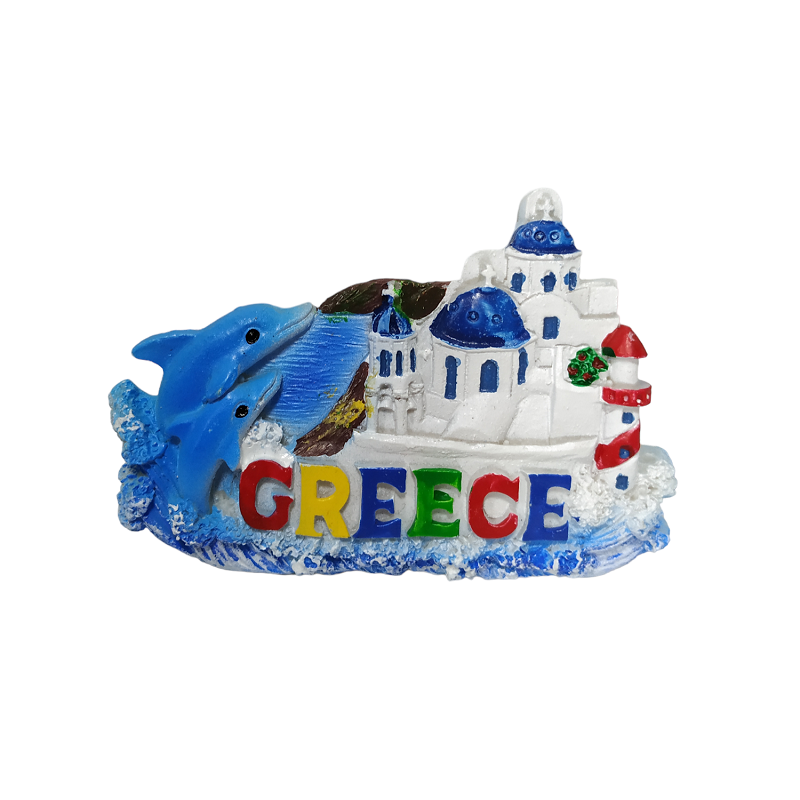 Tουριστικό μαγνητάκι Souvenir - Σετ 12pcs - Greece - 678024