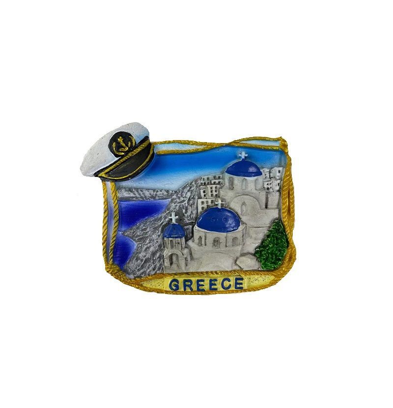 Tουριστικό μαγνητάκι Souvenir - Σετ 12pcs - Resin Magnet - Greece - 678033