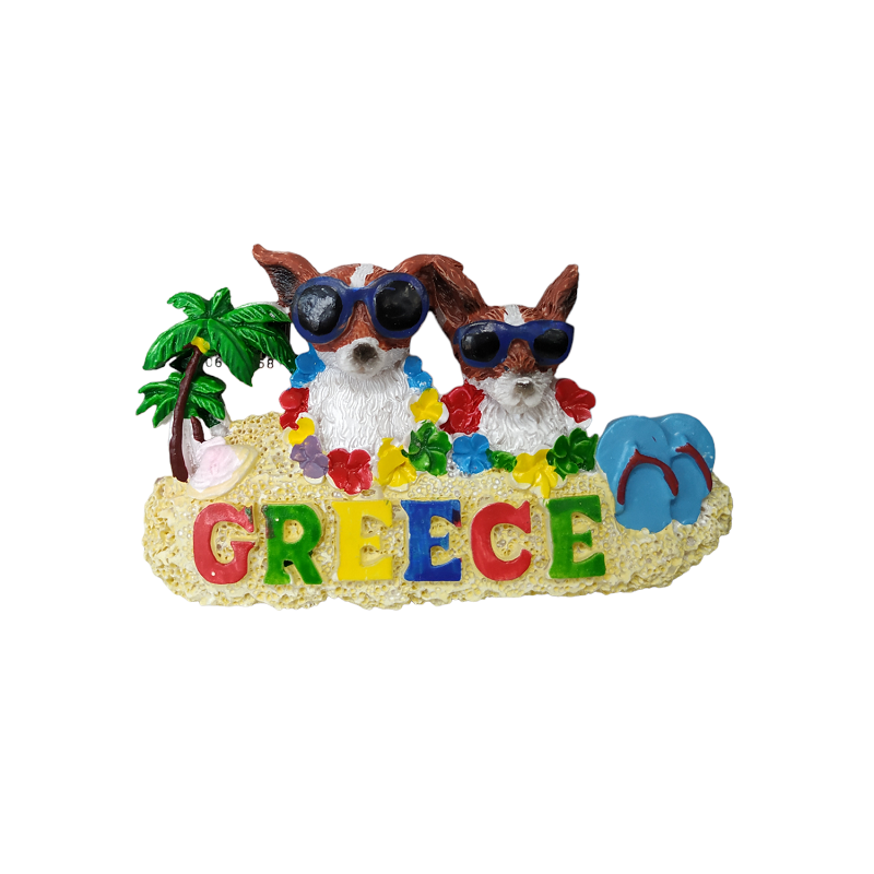 Tουριστικό μαγνητάκι Souvenir - Σετ 12pcs - Resin Magnet - Greece - 678058