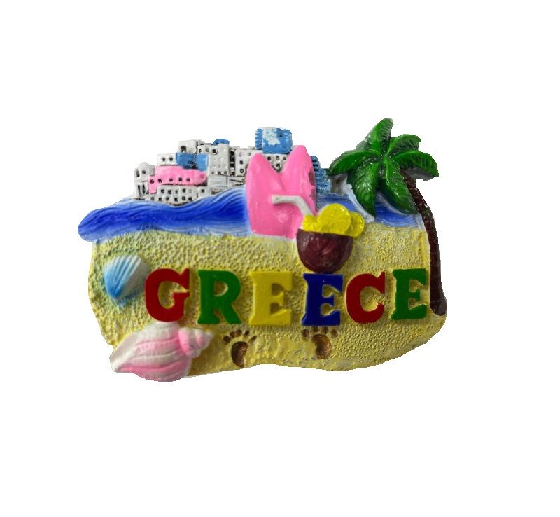 Tουριστικό μαγνητάκι Souvenir - Σετ 12pcs - Resin Magnet - Greece - 678064