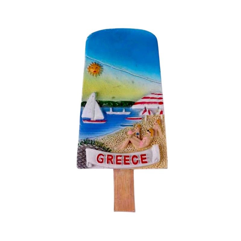 Tουριστικό μαγνητάκι Souvenir - Σετ 12pcs - Resin Magnet - Greece - 678065