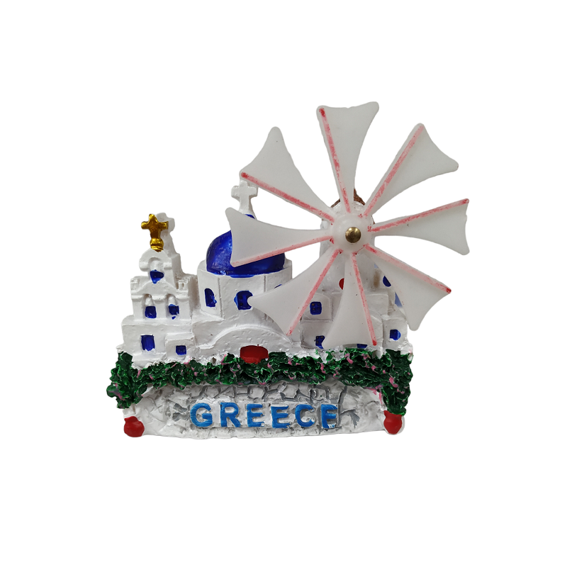 Tουριστικό μαγνητάκι Souvenir - Σετ 12pcs - Resin Magnet - Greece - 678066