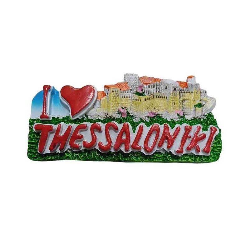 Tουριστικό μαγνητάκι Souvenir - Σετ 12pcs - Thessaloniki - 678135
