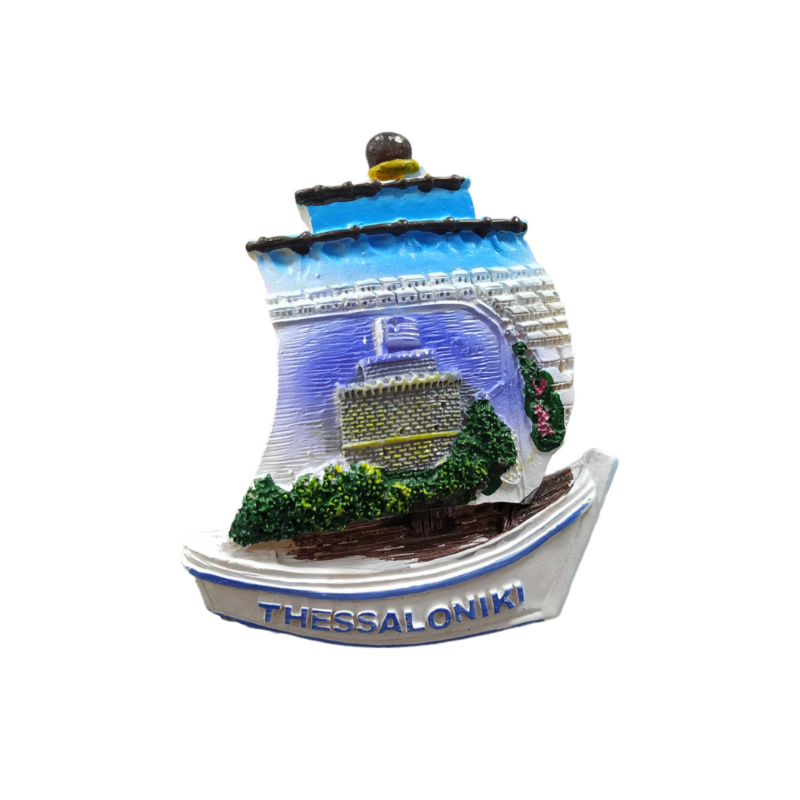 Tουριστικό μαγνητάκι Souvenir - Σετ 12pcs - Thessaloniki - 678164