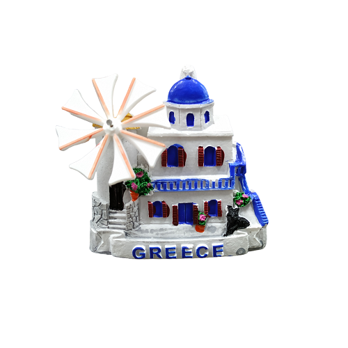 Tουριστικό μαγνητάκι Souvenir - Σετ 12pcs - Resin Magnet - Greece - 678178
