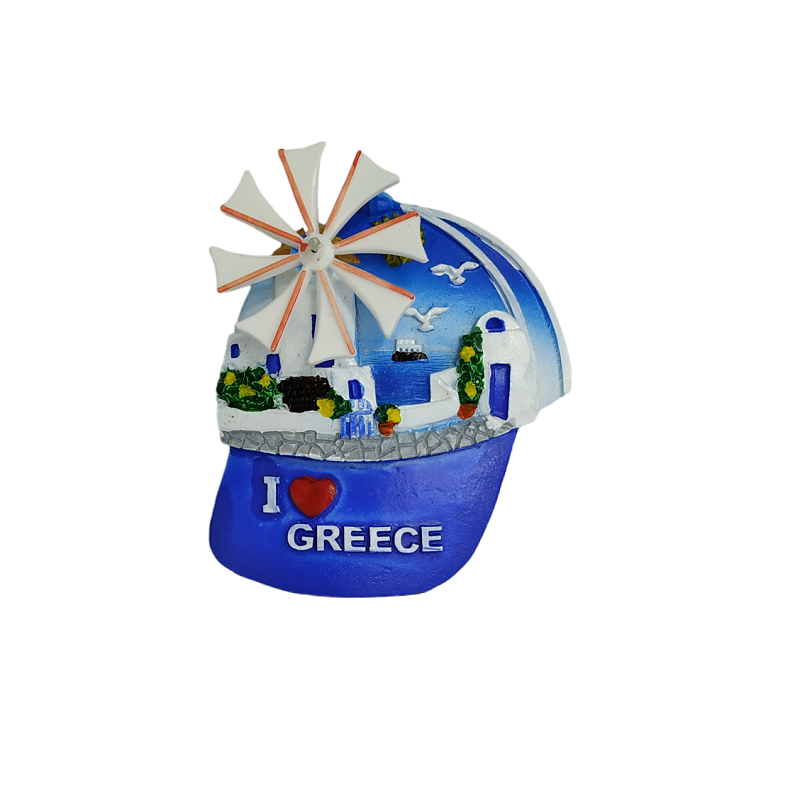Tουριστικό μαγνητάκι Souvenir - Σετ 12pcs - Resin Magnet - Greece - 678184