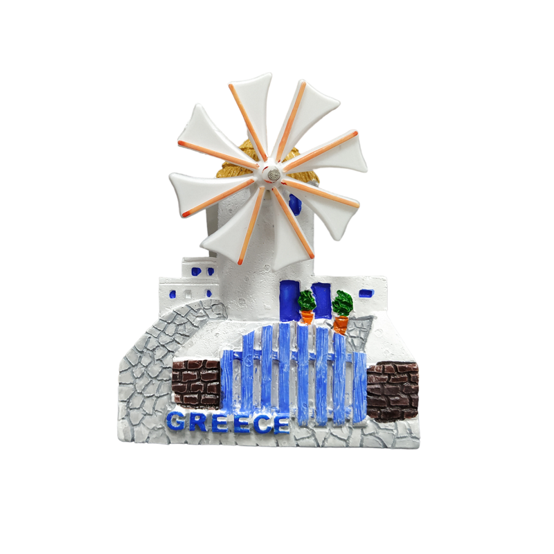 Tουριστικό μαγνητάκι Souvenir - Σετ 12pcs - Resin Magnet - Greece - 678187