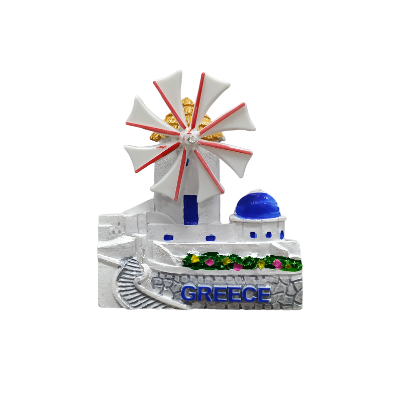 Tουριστικό μαγνητάκι Souvenir - Σετ 12pcs - Resin Magnet - Greece - 678188