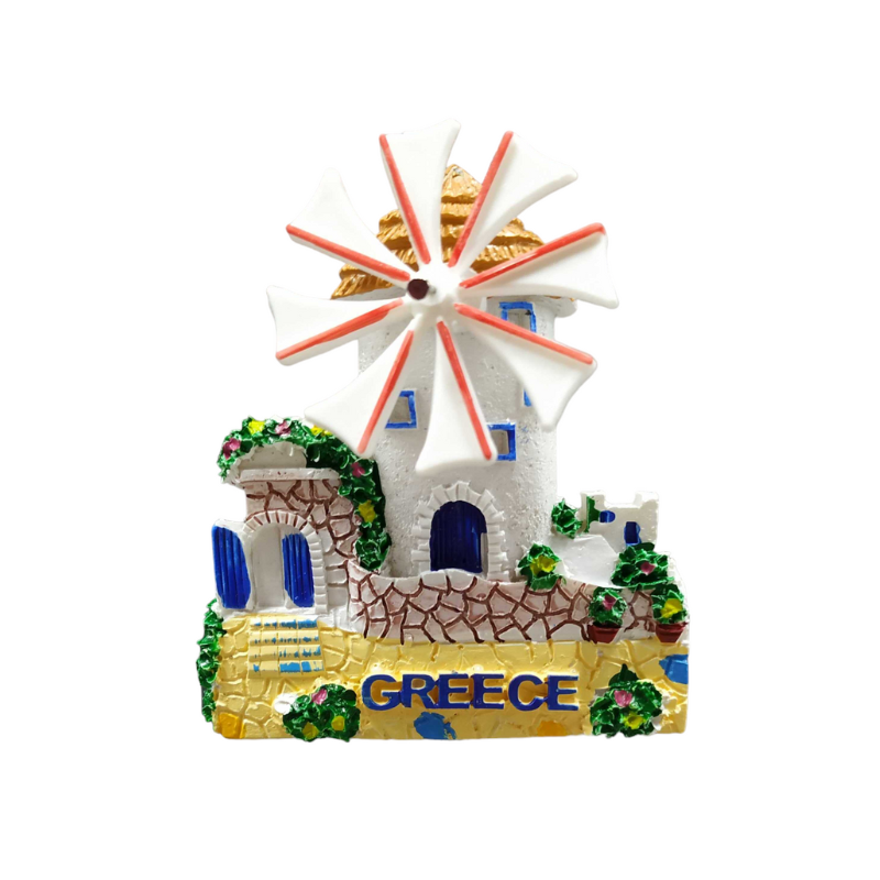 Tουριστικό μαγνητάκι Souvenir - Σετ 12pcs - Resin Magnet - Greece - 678189