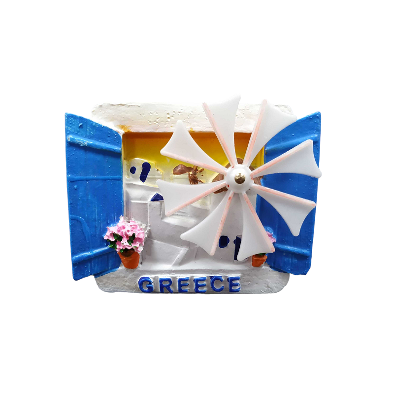 Tουριστικό μαγνητάκι Souvenir - Σετ 12pcs - Resin Magnet - Greece - 678197