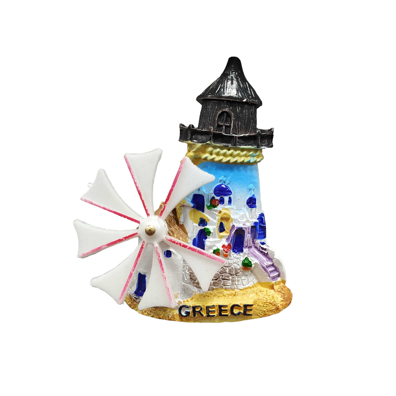 Tουριστικό μαγνητάκι Souvenir - Σετ 12pcs - Resin Magnet - Greece - 678199