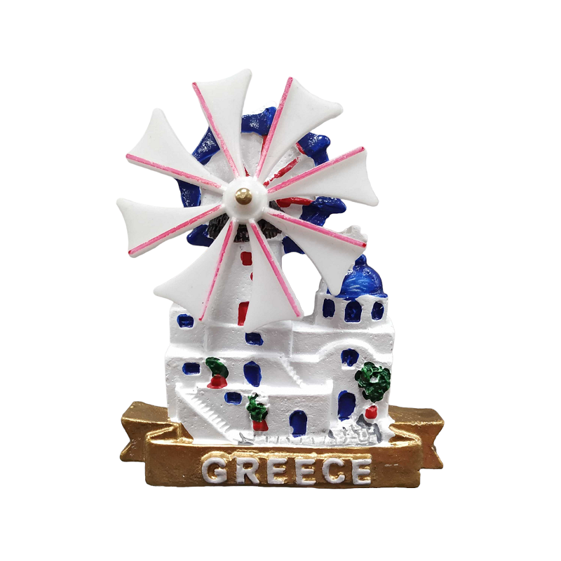 Tουριστικό μαγνητάκι Souvenir - Σετ 12pcs - Resin Magnet - Greece - 678200