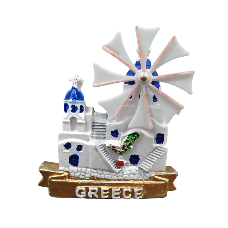 Tουριστικό μαγνητάκι Souvenir - Σετ 12pcs - Resin Magnet - Greece - 678201