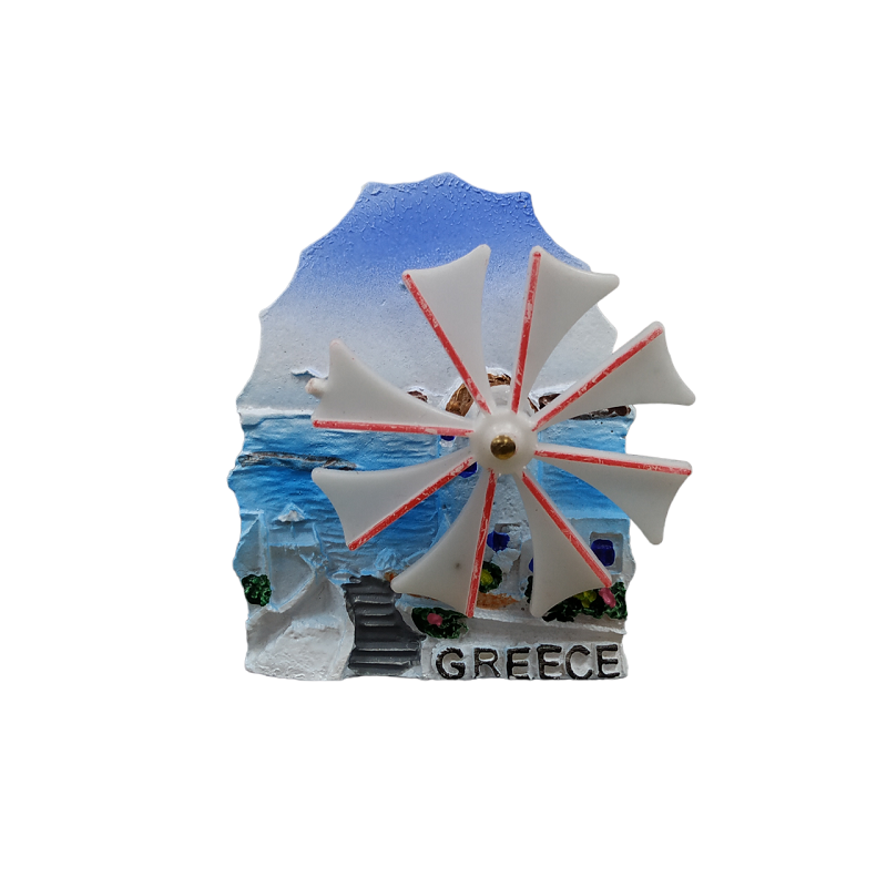 Tουριστικό μαγνητάκι Souvenir - Σετ 12pcs - Resin Magnet - Greece - 678202