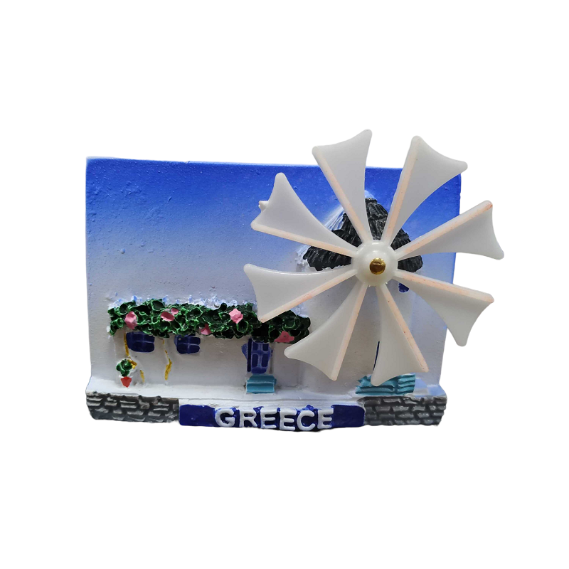 Tουριστικό μαγνητάκι Souvenir - Σετ 12pcs - Resin Magnet - Greece - 678203