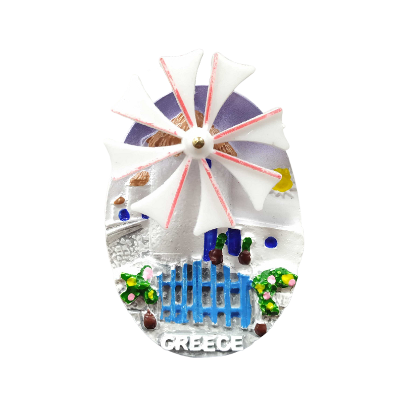 Tουριστικό μαγνητάκι Souvenir - Σετ 12pcs - Resin Magnet - Greece - 678205