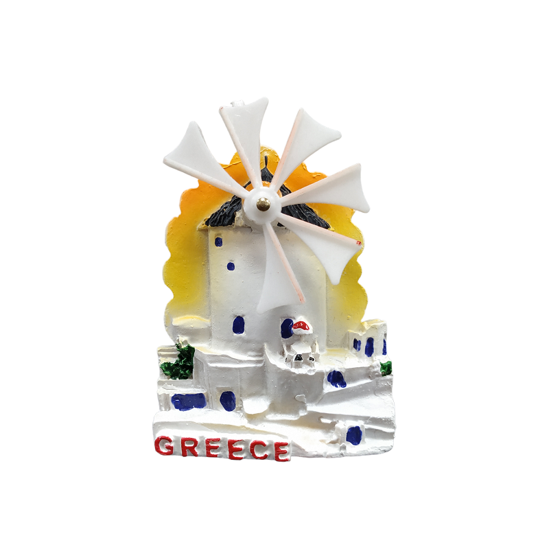 Tουριστικό μαγνητάκι Souvenir - Σετ 12pcs - Resin Magnet - Greece - 678208