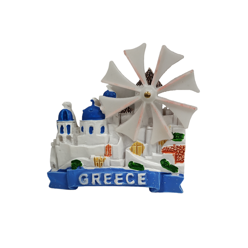 Tουριστικό μαγνητάκι Souvenir - Σετ 12pcs - Resin Magnet - Greece - 678210
