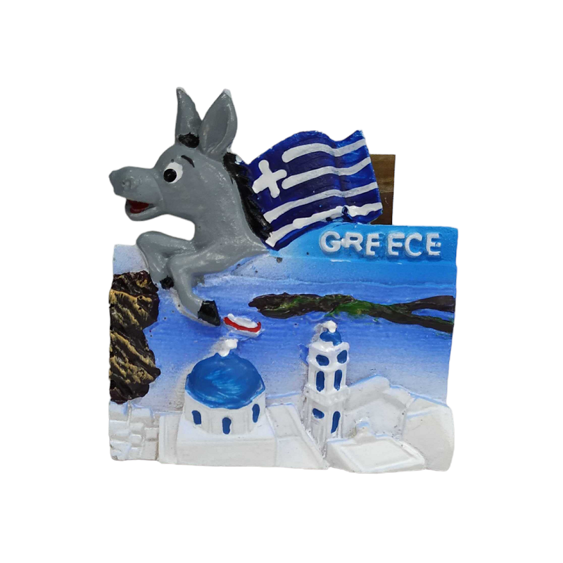 Tουριστικό μαγνητάκι Souvenir - Σετ 12pcs - Resin Magnet - Greece - 678213
