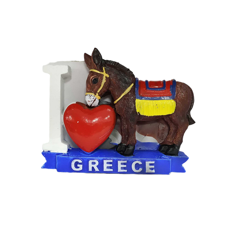 Tουριστικό μαγνητάκι Souvenir - Σετ 12pcs - Resin Magnet - Greece - 678215