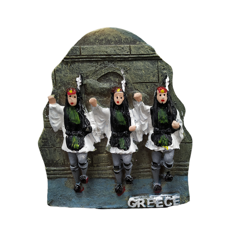 Tουριστικό μαγνητάκι Souvenir - Σετ 12pcs - Resin Magnet - Greece - 678227