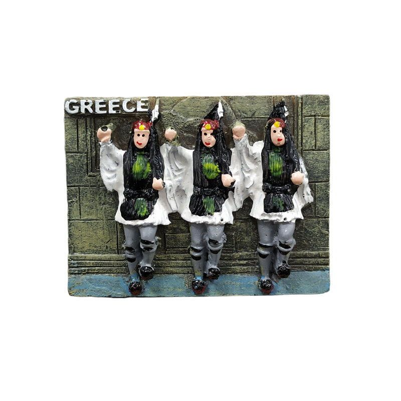 Tουριστικό μαγνητάκι Souvenir - Σετ 12pcs - Resin Magnet - Greece - 678228
