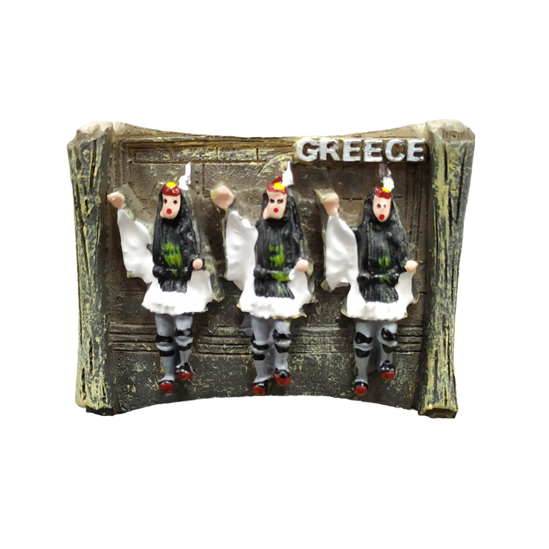 Tουριστικό μαγνητάκι Souvenir - Σετ 12pcs - Resin Magnet - Greece - 678230