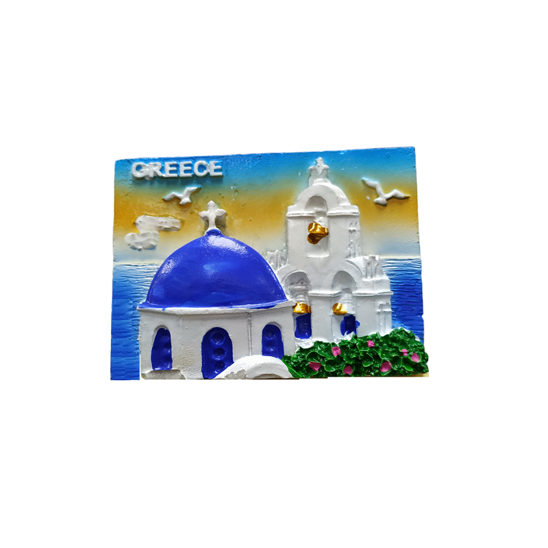 Tουριστικό μαγνητάκι Souvenir - Σετ 12pcs - Resin Magnet - Greece - 678265