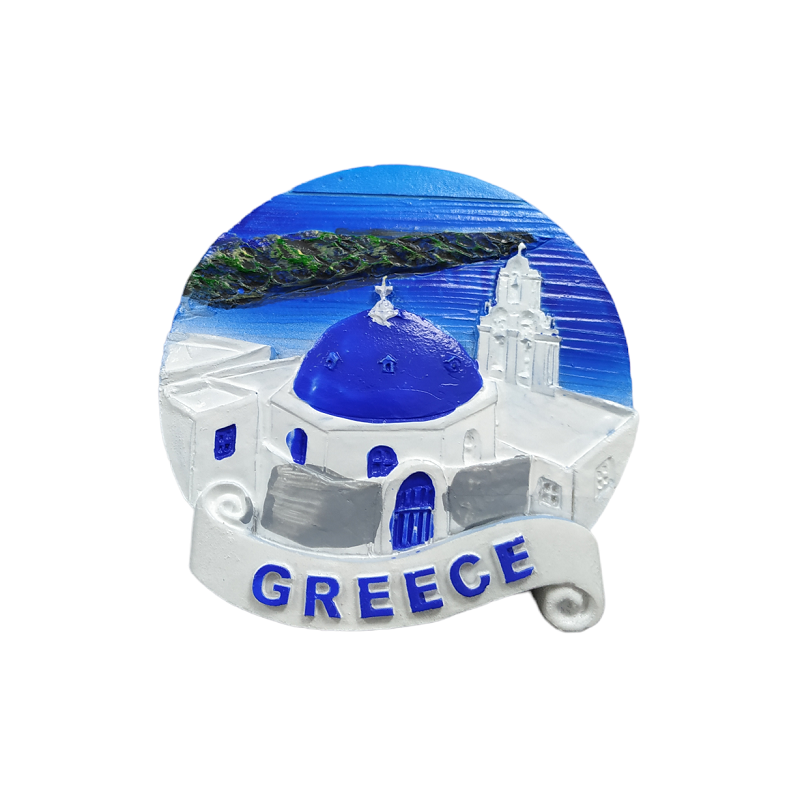 Tουριστικό μαγνητάκι Souvenir - Σετ 12pcs - Resin Magnet - Greece - 678278