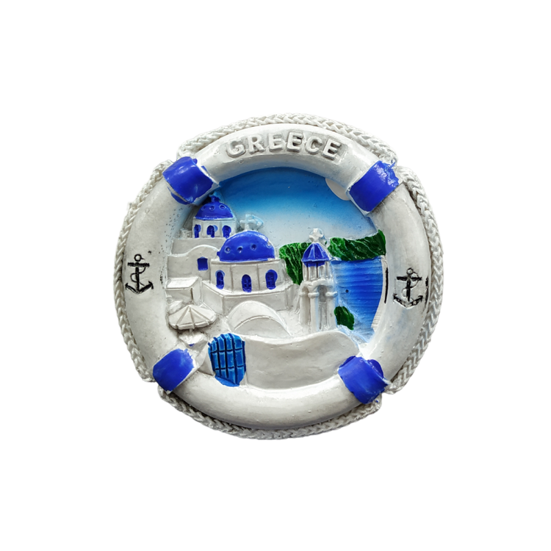 Tουριστικό μαγνητάκι Souvenir - Σετ 12pcs - Resin Magnet - Greece - 678282