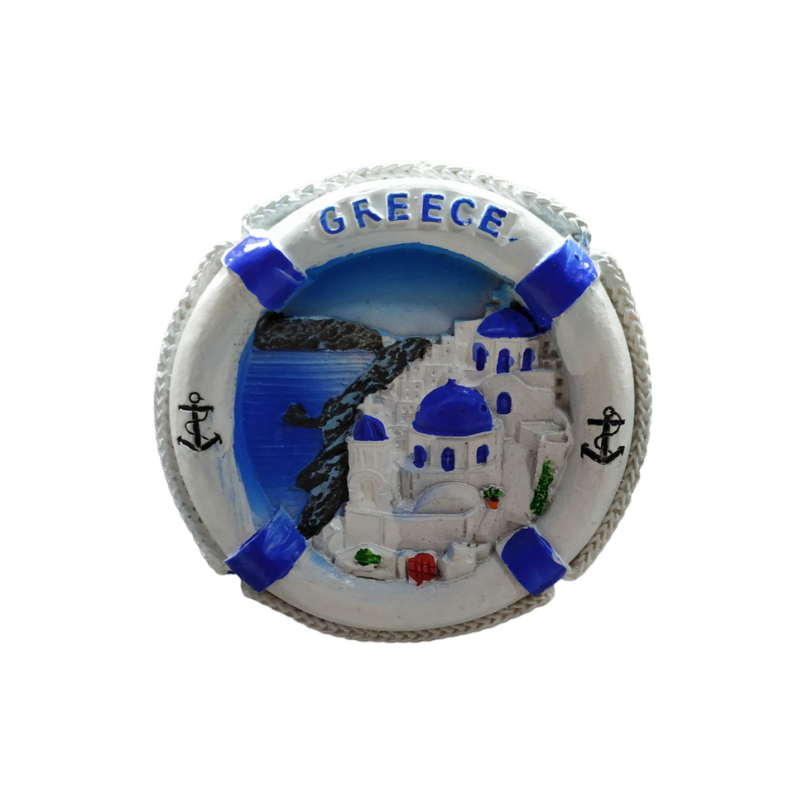 Tουριστικό μαγνητάκι Souvenir - Σετ 12pcs - Resin Magnet - Greece - 678283