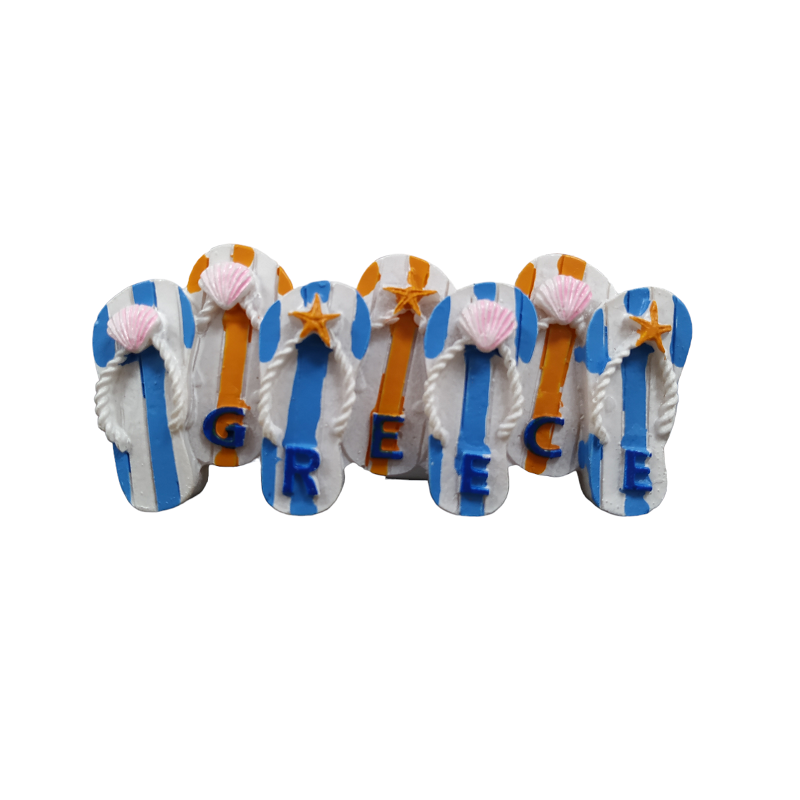 Tουριστικό μαγνητάκι Souvenir - Σετ 12pcs - Resin Magnet - Greece - 678285