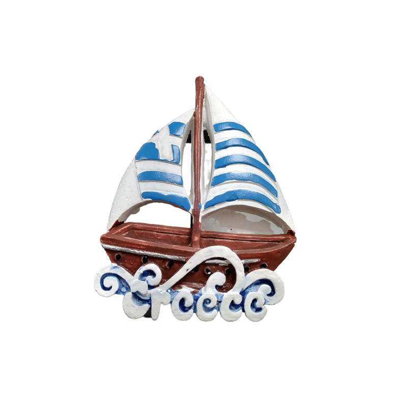 Tουριστικό μαγνητάκι Souvenir - Σετ 12pcs - Resin Magnet - Greece - 678291